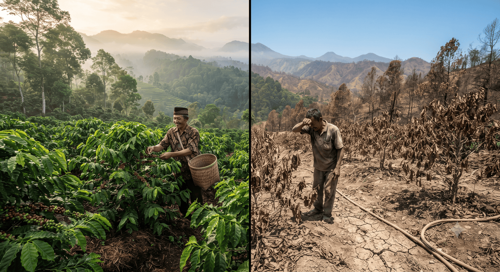 Dampak Perubahan Iklim terhadap Kopi Indonesia: Ancaman Nyata yang Mengancam Masa Depan Secangkir Kopi Nusantara