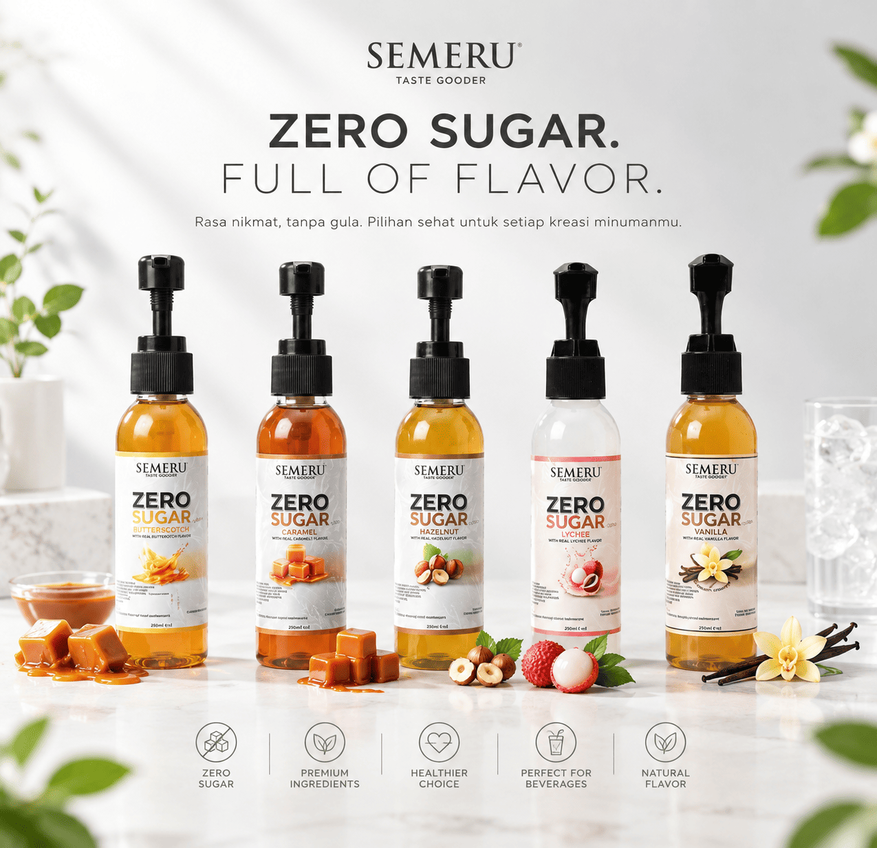 Sirup Zero Sugar untuk Kopi: Solusi Menikmati Kopi Favorit Tanpa Khawatir Gula Berlebih