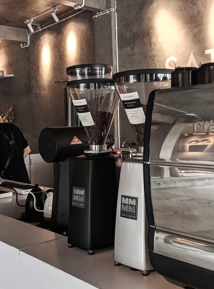 Background mesin kopi