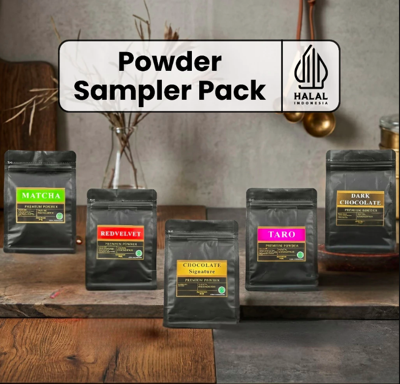 Paket Powder Sampler Pack 5 Powder