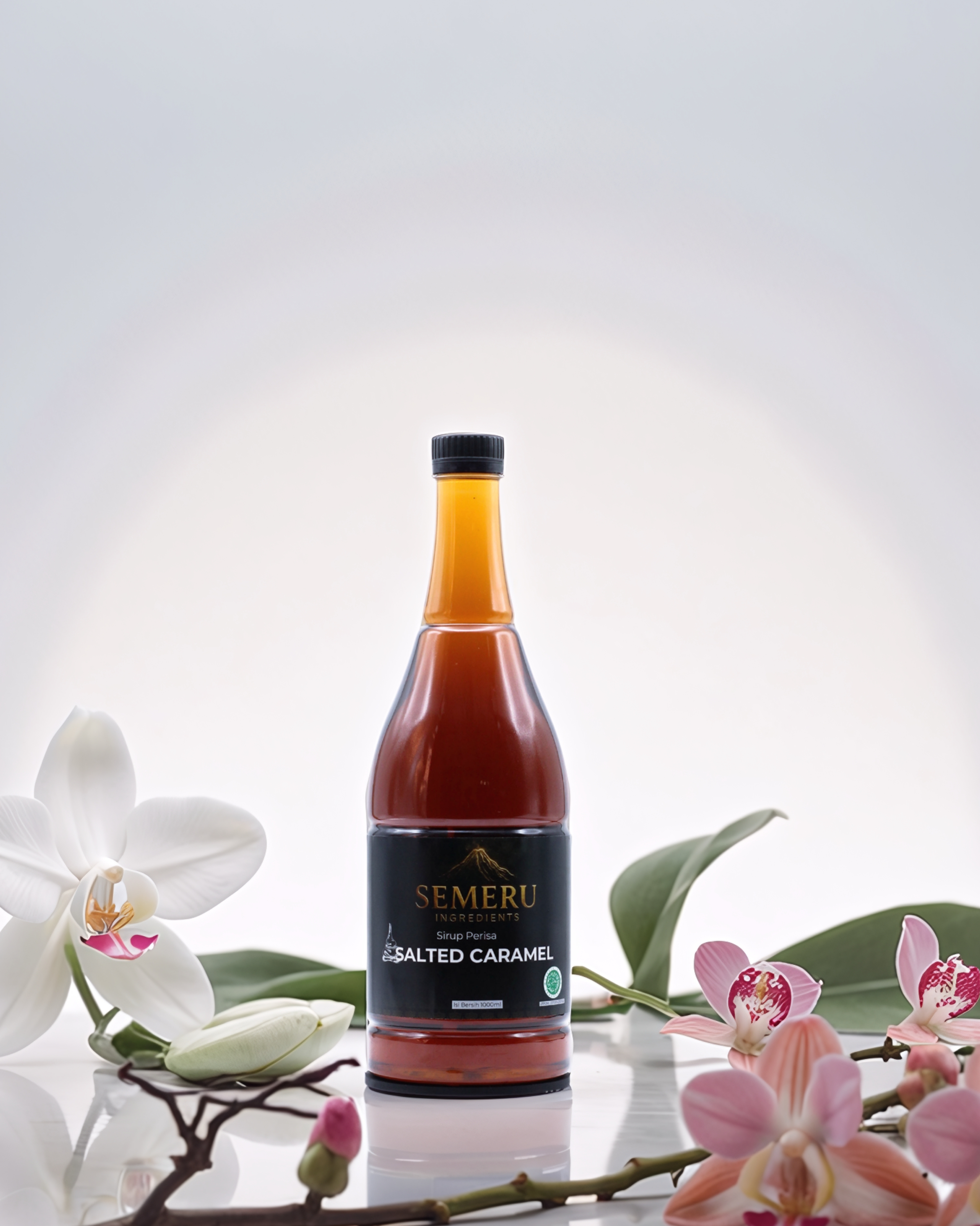 Sirup Salted Caramel Premium Semeru Ingredients – Sirup Kopi Susu & Cafe 1000ml