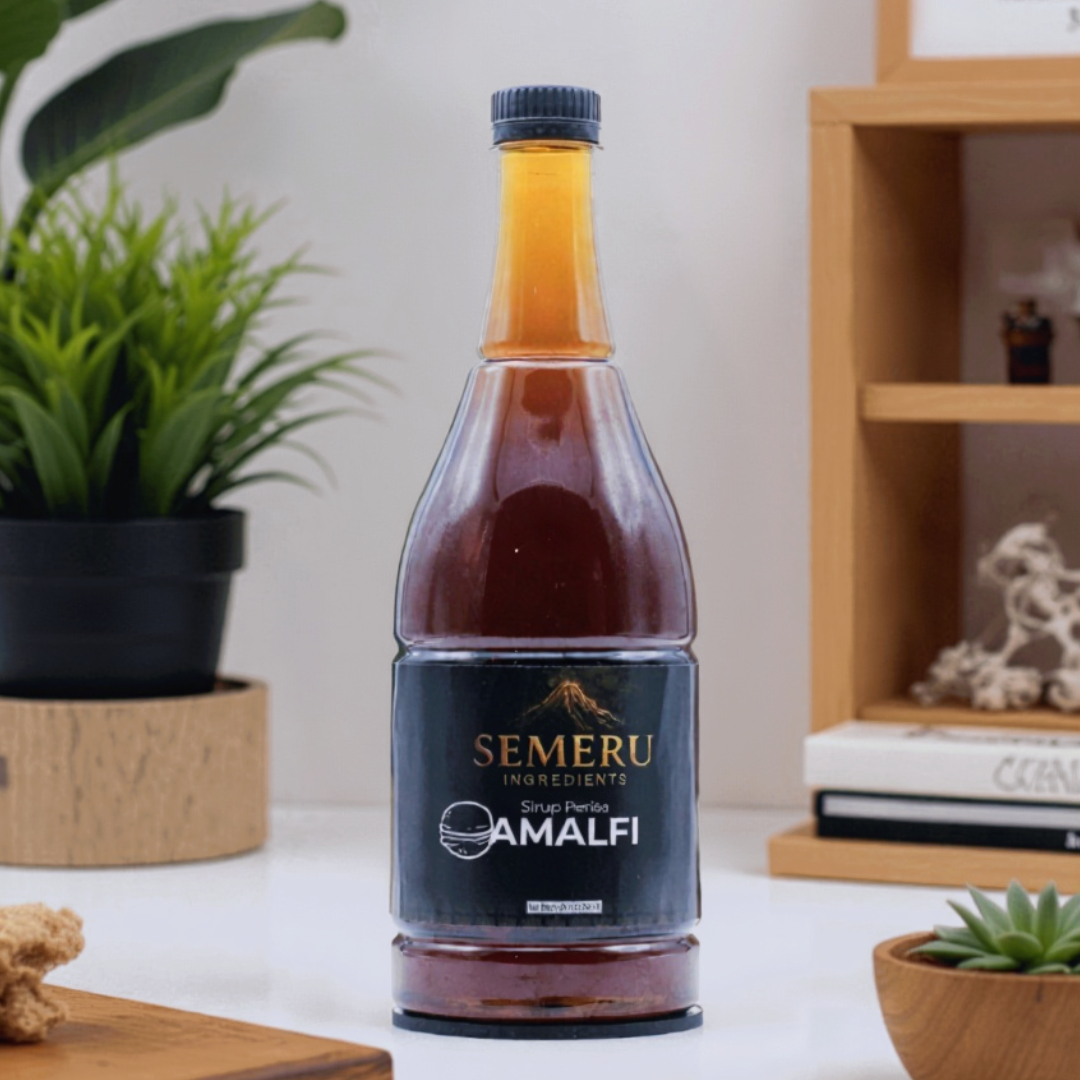 Sirup Amalfi Premium Semeru Ingredients – Sirup Lemon Citrus Mocktail 1000ml
