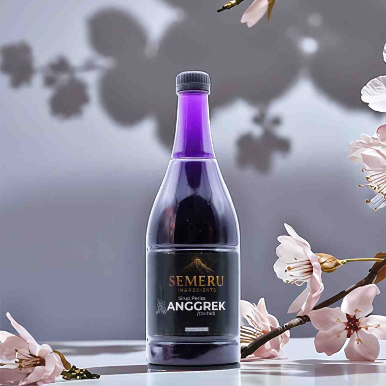 Sirup Orchid Premium Semeru Ingredients – Sirup Rasa Bunga (Floral) Kualitas Cafe 1000ml