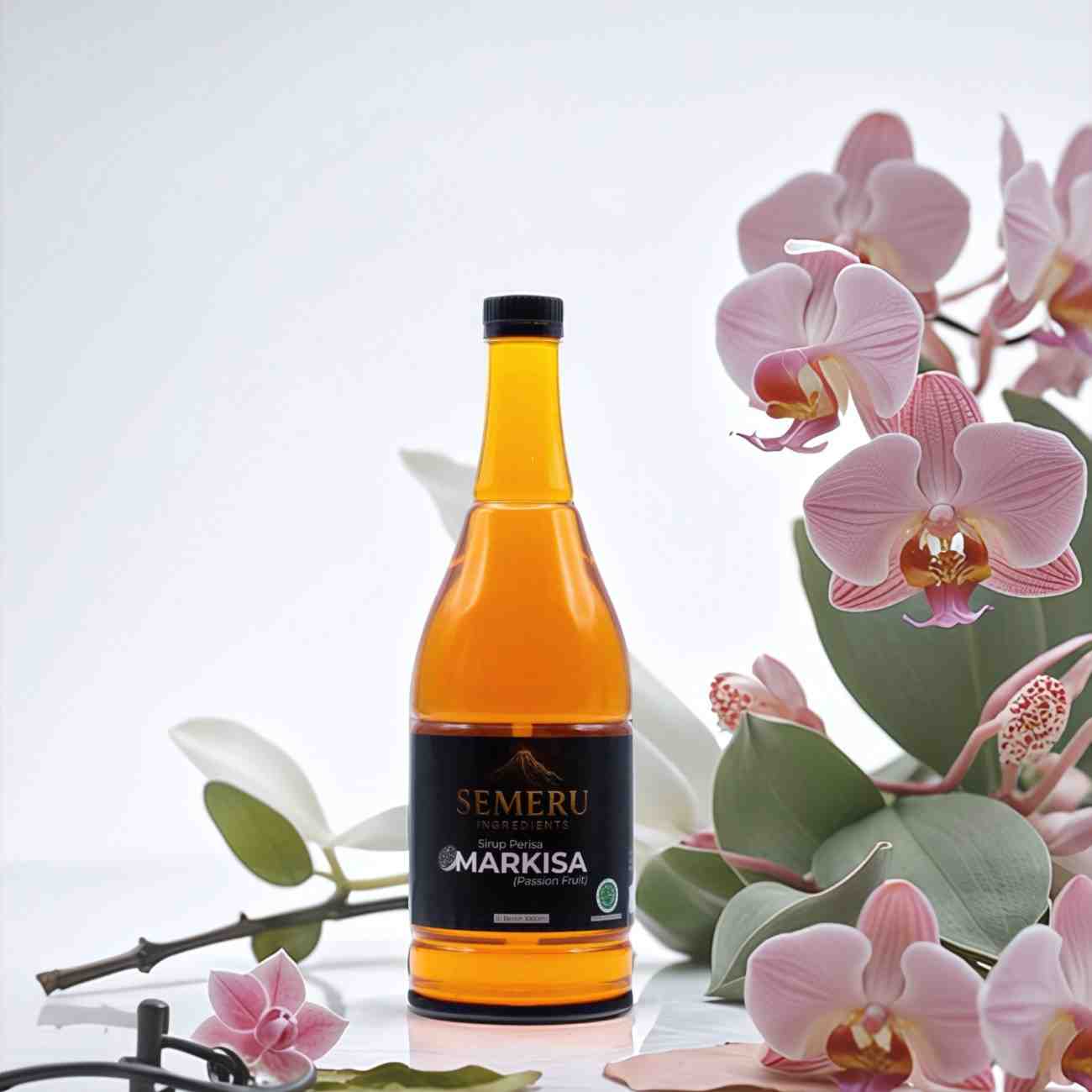 Sirup Passion Fruit Premium Semeru Ingredients – Sirup Markisa untuk Cafe & Mocktail 1000ml