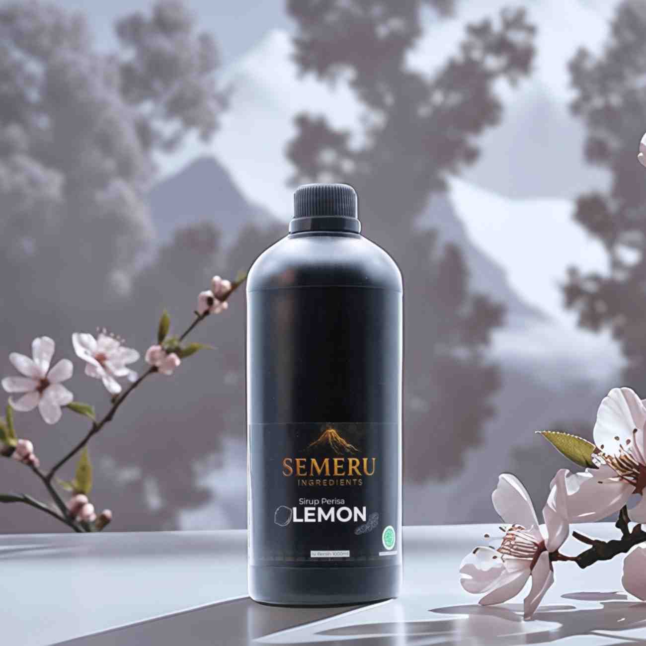 Sirup Lemon Premium Semeru Ingredients – Sirup Lemon untuk Cafe & Mocktail 1000ml