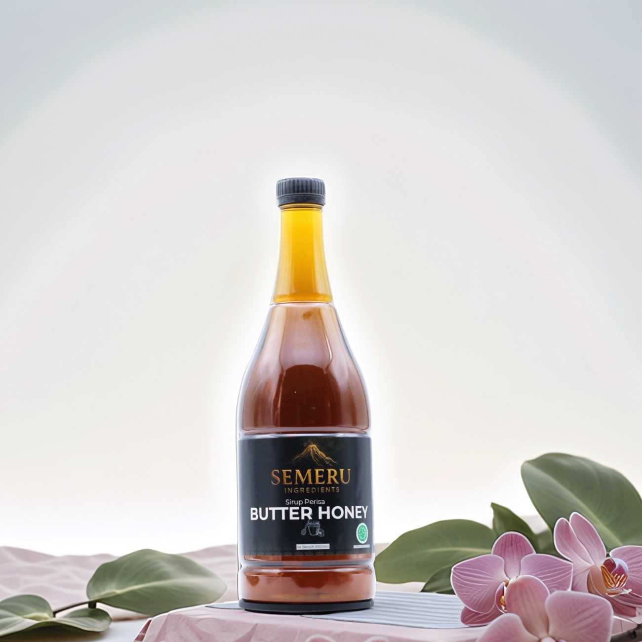 Sirup Butter Honey Premium Semeru Ingredients – Sirup Rasa Madu Mentega Cafe 1000ml