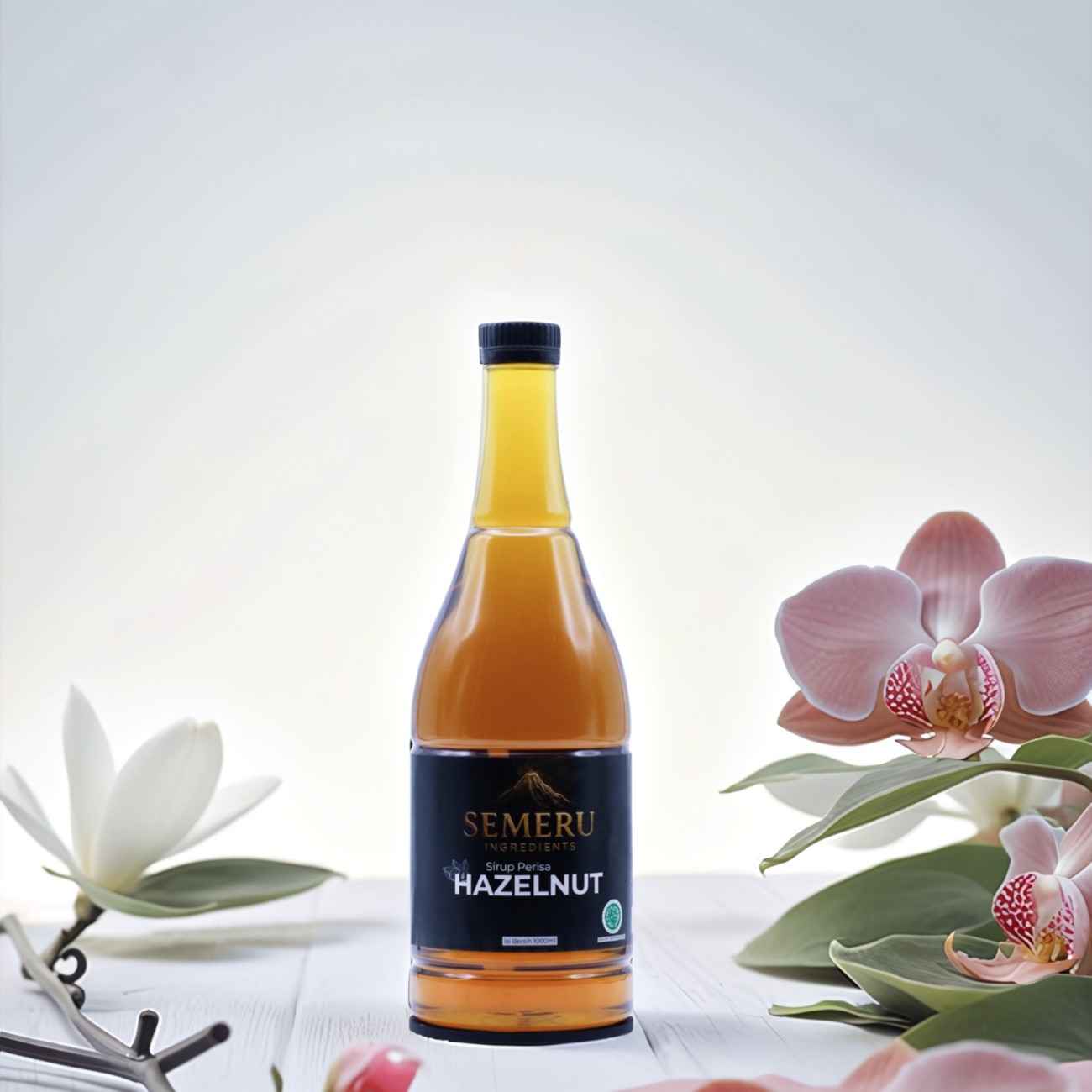 Sirup Hazelnut Premium Semeru Ingredients – Sirup Kopi Susu & Cafe 1000ml