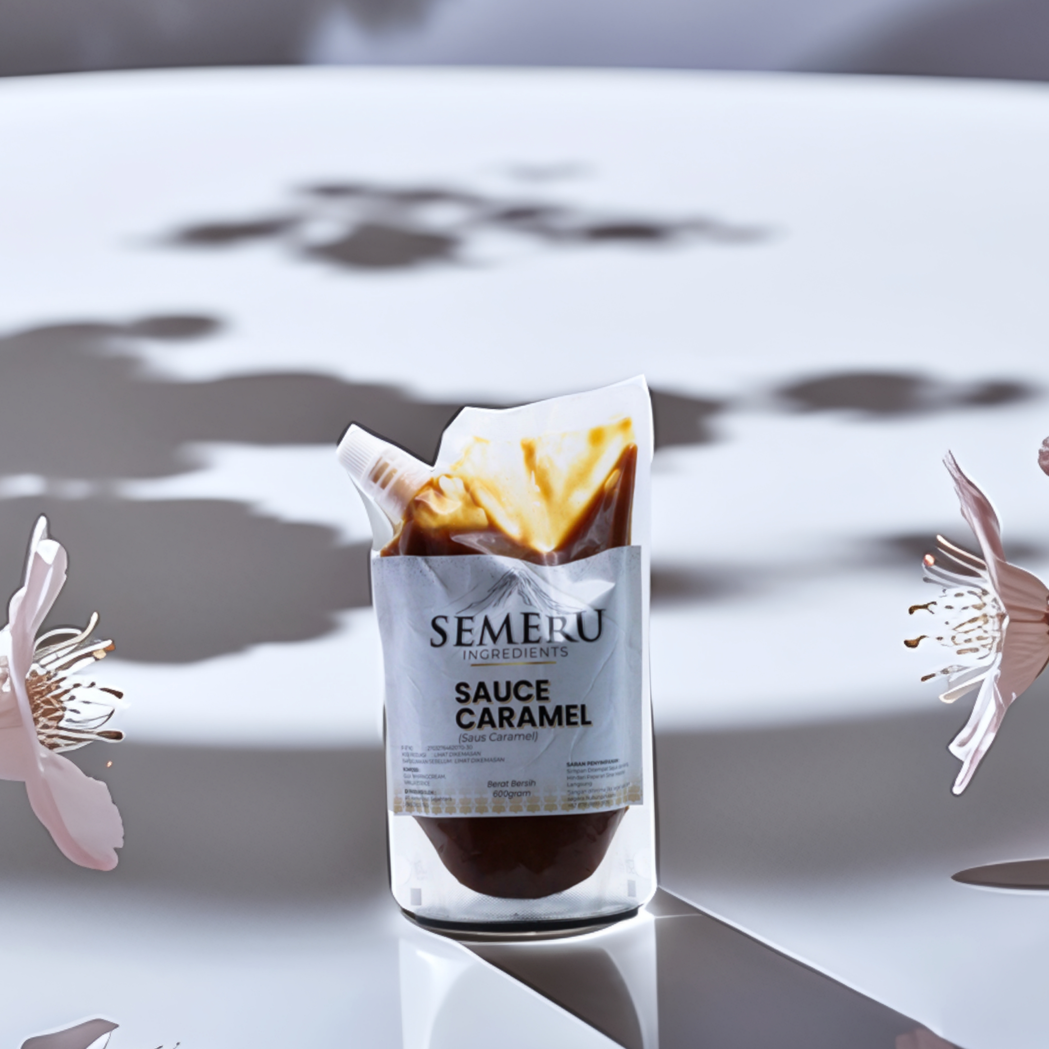 Caramel Sauce Premium Semeru Ingredients – Saus Karamel Cafe & Topping 600gr