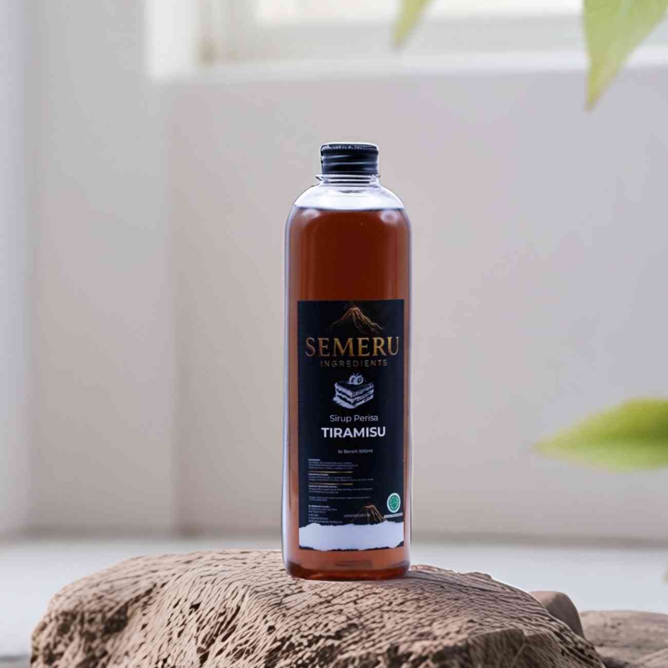 Sirup Strawberry Premium Semeru Ingredients 500ml – Sirup Buah Stroberi untuk Cafe & Mocktail