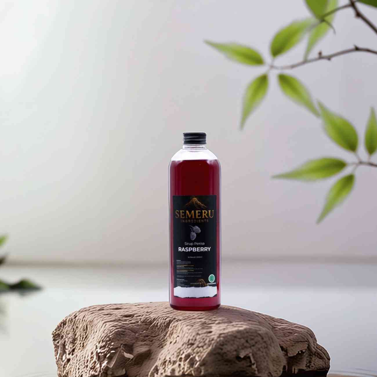 Sirup Raspberry Premium Semeru Ingredients 500ml – Sirup Buah Rasberi untuk Cafe & Mocktail