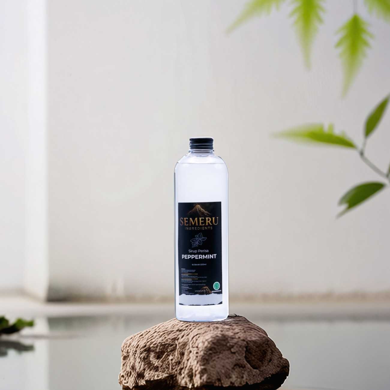 Sirup Peppermint Premium Semeru Ingredients 500ml – Sirup Mint Dingin & Segar untuk Cafe