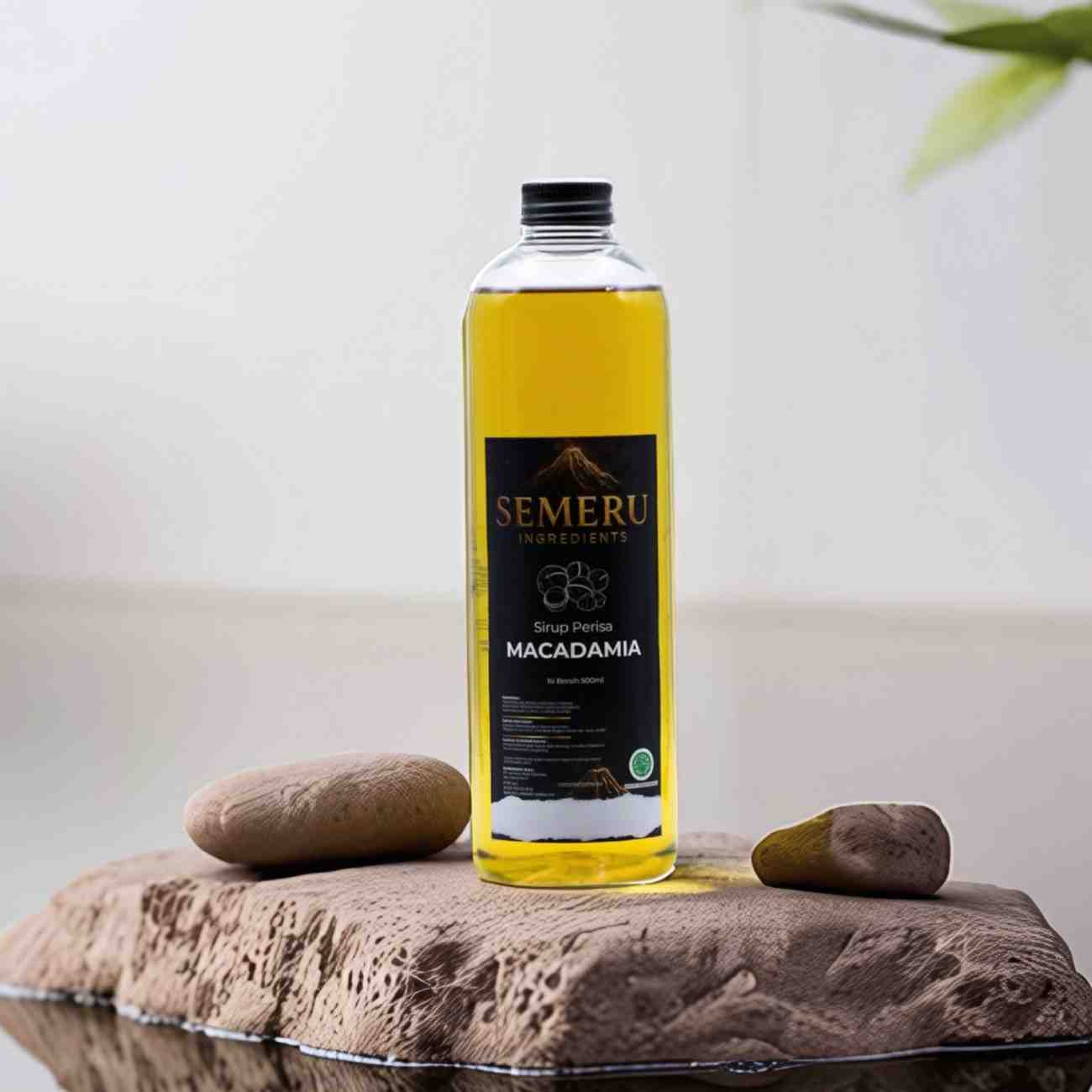 Sirup Macadamia Premium Semeru Ingredients 500ml – Sirup Rasa Kacang Mewah untuk Kopi & Cafe