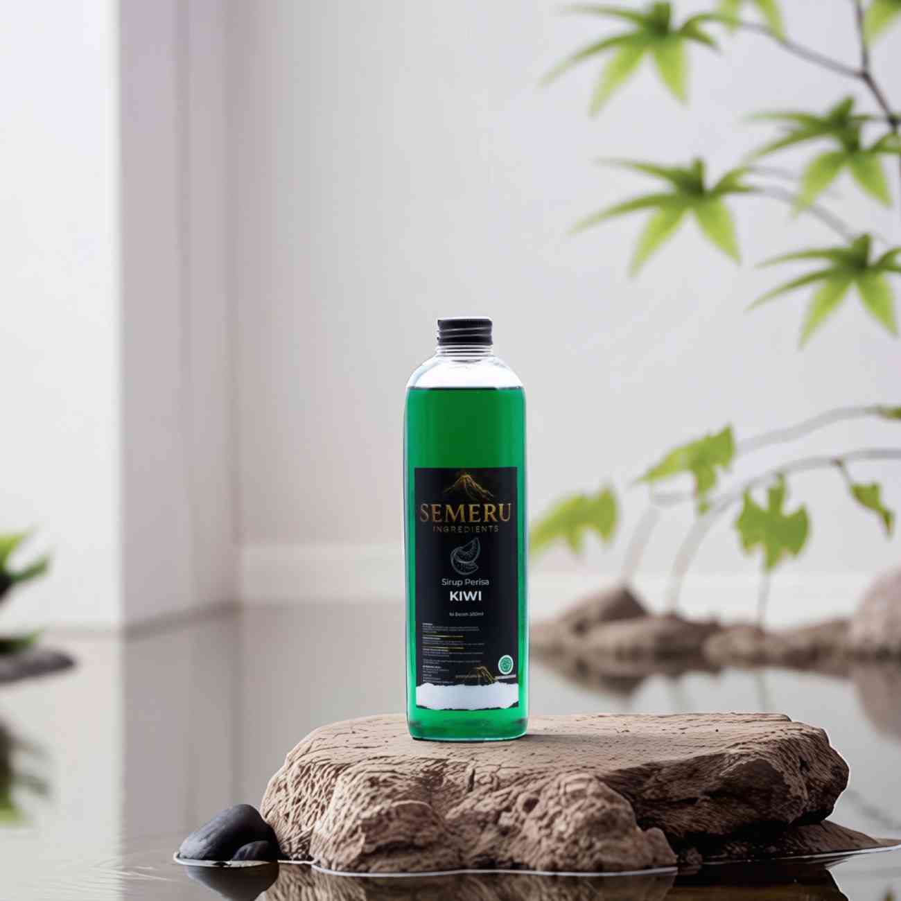 Sirup Kiwi Premium Semeru Ingredients 500ml – Sirup Buah Eksotis untuk Cafe & Mocktail
