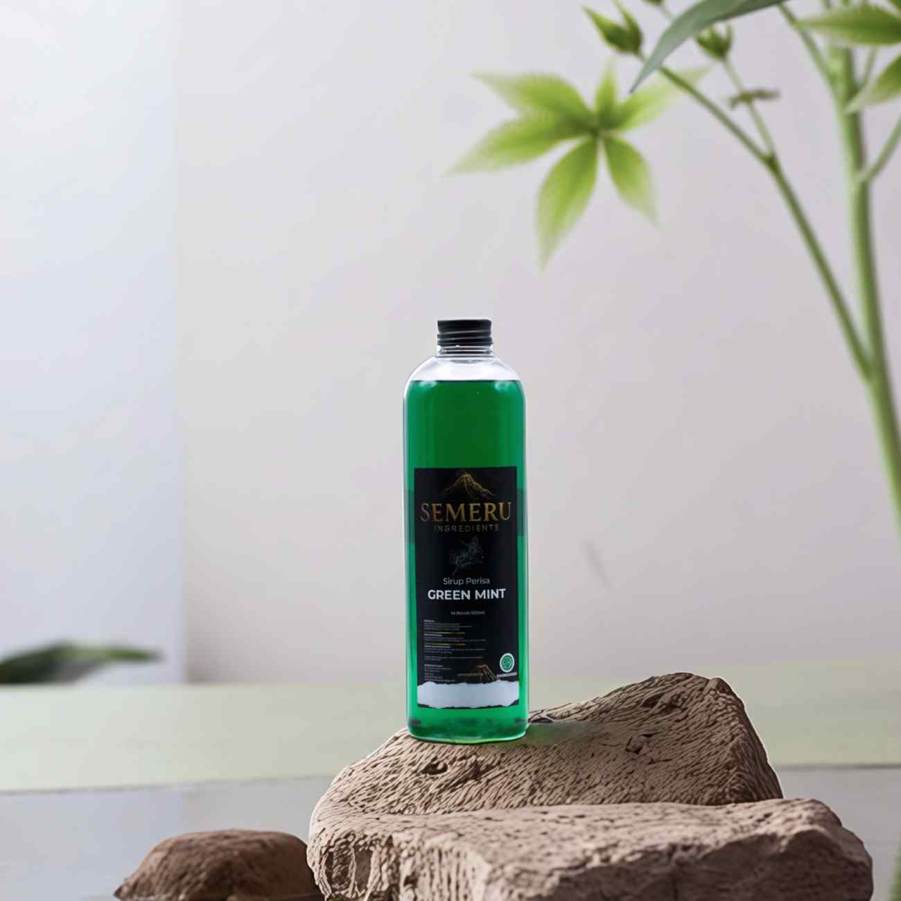 Sirup Green Mint Premium Semeru Ingredients 500ml – Sirup Mint Hijau Segar untuk Cafe & Mocktail