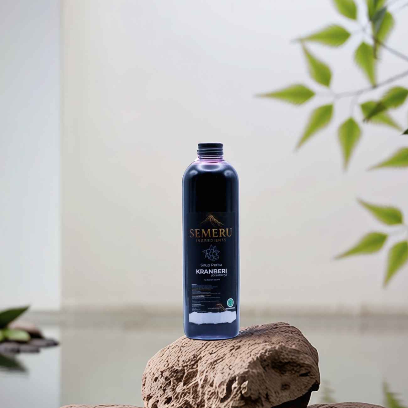 Sirup Cranberry Premium Semeru Ingredients 500ml – Sirup Buah Kranberi untuk Cafe & Mocktail