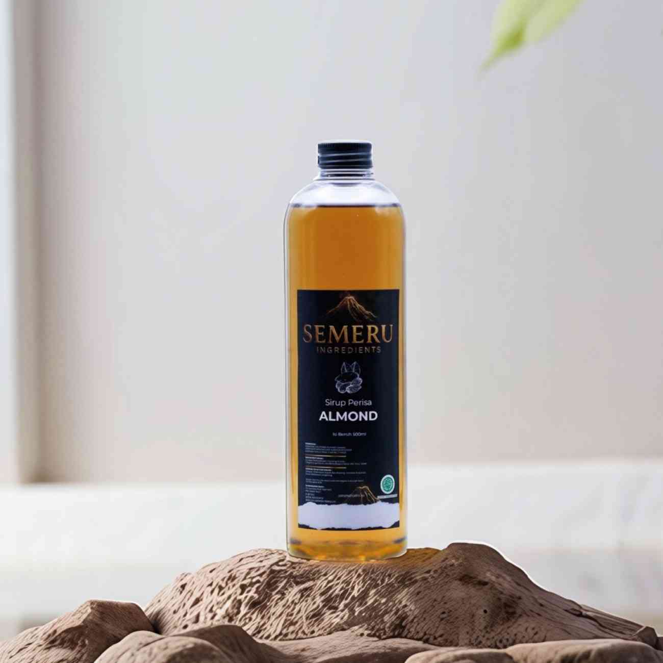 Sirup Almond Premium Semeru Ingredients 500ml – Sirup Kopi Susu Kacang & Cafe Kekinian