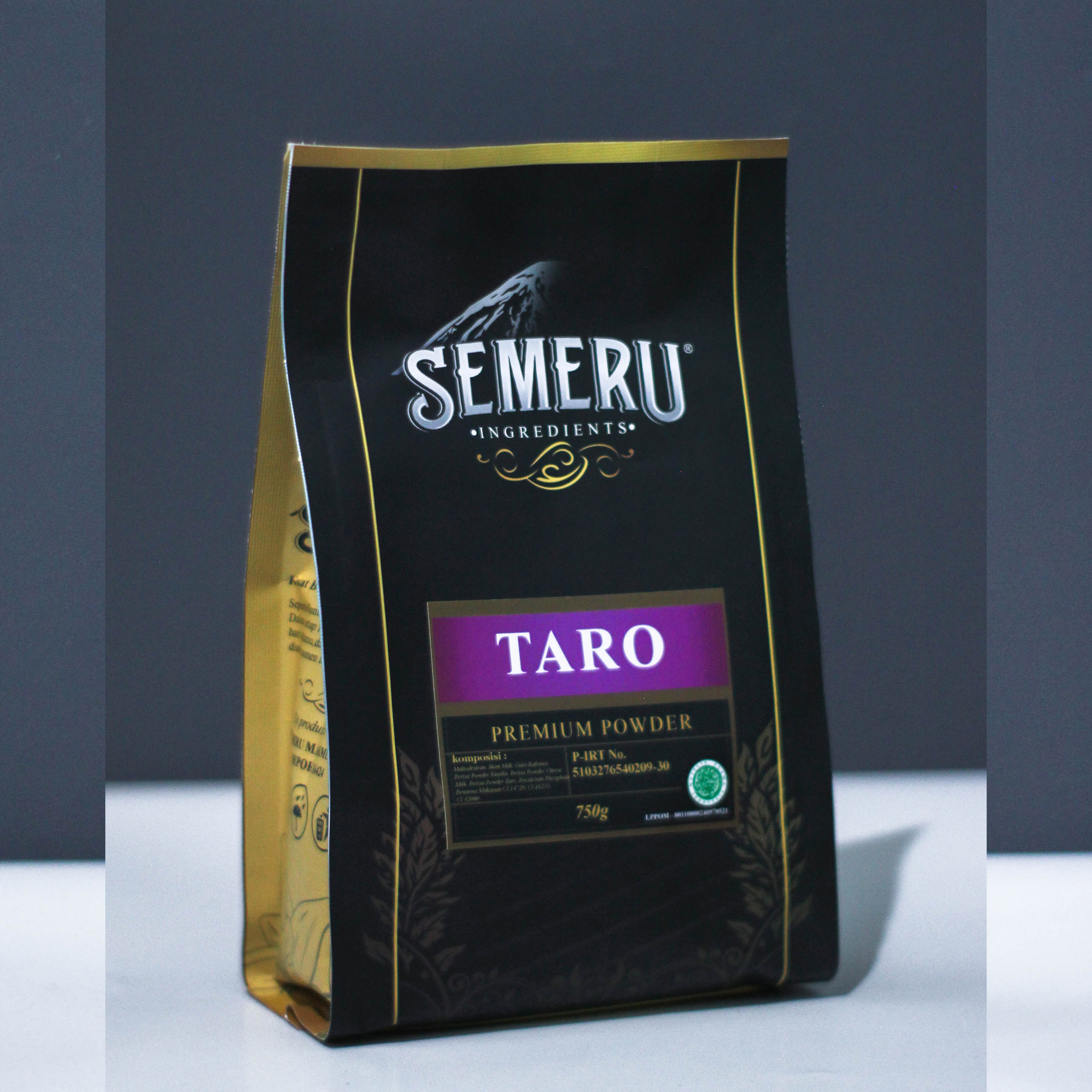 Bubuk Premium Taro 750gr / powder Minuman / Premium / Pure / Bubuk Kualitas / Semeru Sirup
