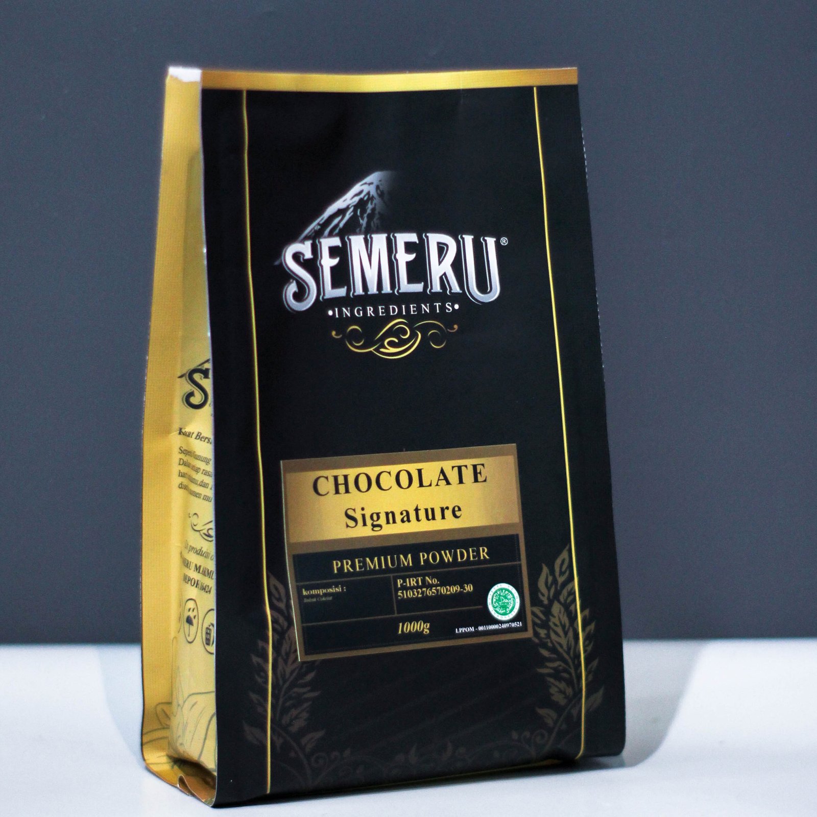 Powder Premium Chocolate Signature Semeru Ingredients 500gr – Bubuk Minuman Cokelat Cafe untuk Kopi 