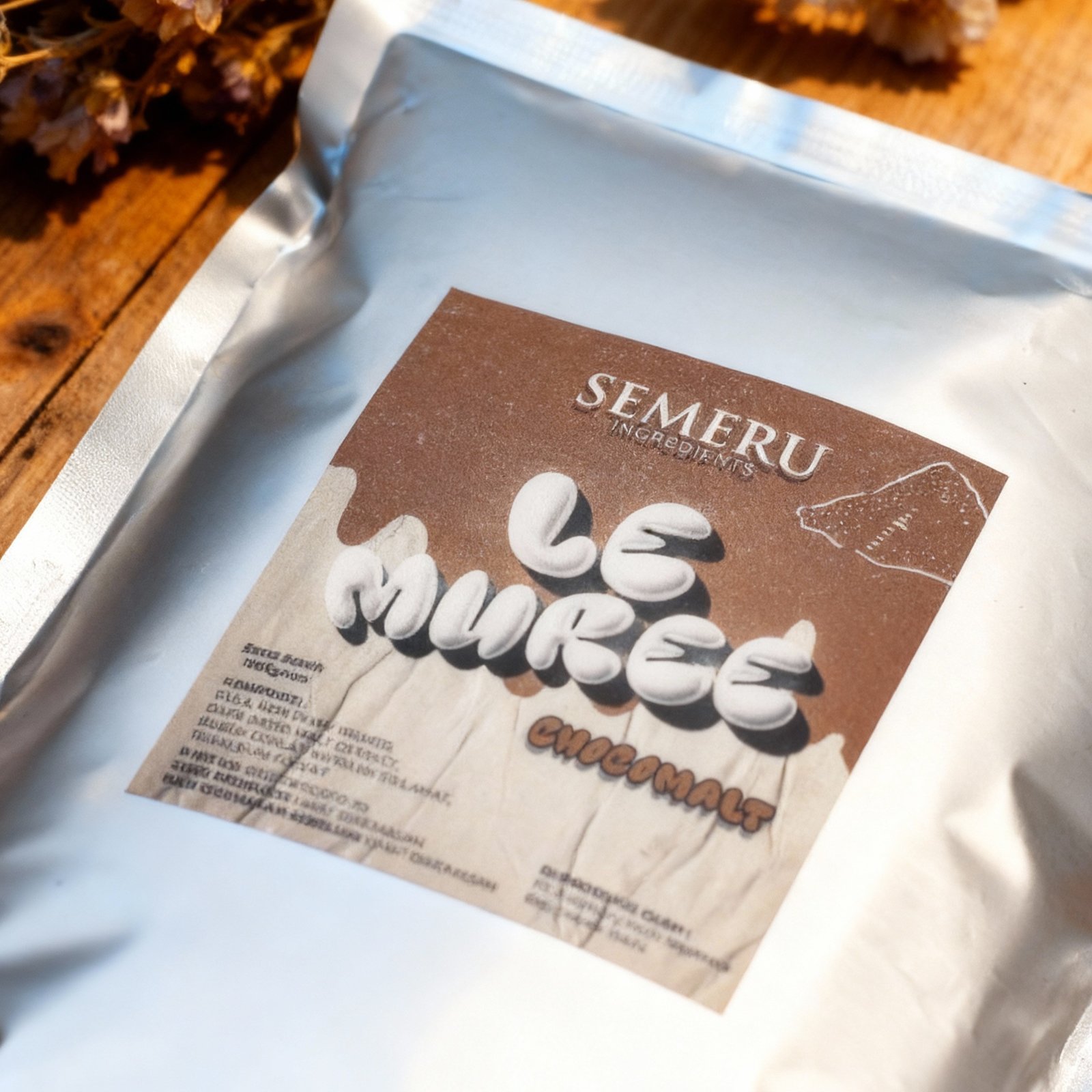 Powder Le Muree Chocomalt Semeru Ingredients 1000gr – Bubuk Minuman Rasa Cokelat Malt 