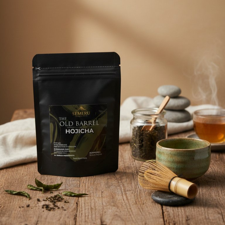 Tea Hojicha Semeru Ingredients 250gr – Teh Hijau Panggang Premium untuk Cafe & Latte