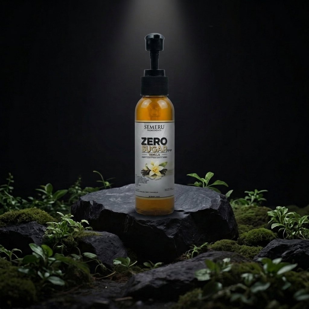 Syrup Vanilla Tanpa Gula untuk Kopi dan Minuman - Zero Sugar Vanilla Syrup
