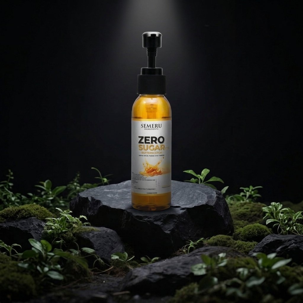 Sirup Butterscotch Zero Sugar Semeru Ingredients – Sirup Tanpa Gula untuk Kopi Susu & Cafe